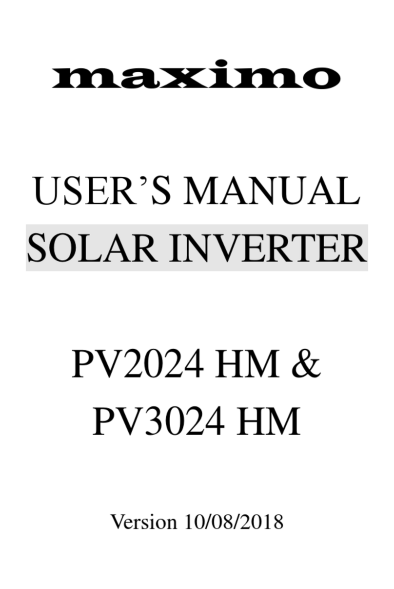 maximo PV2024 HM user manual