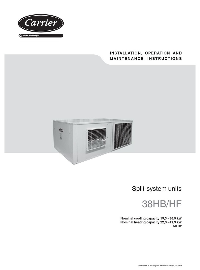 Carrier 38HB series Manual