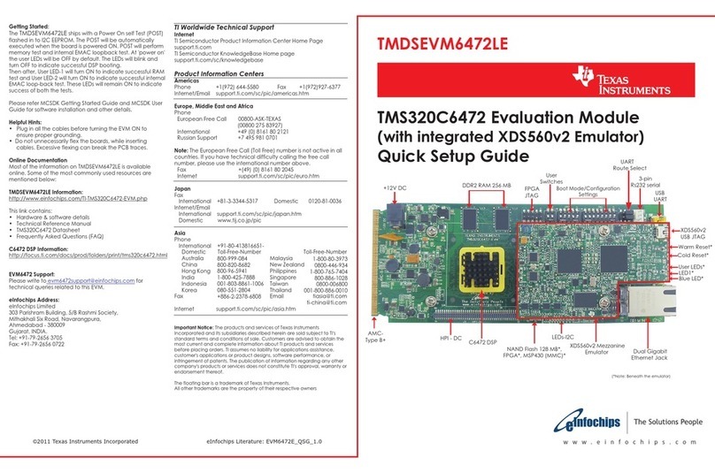 Texas Instruments TMS320C6472 User manual