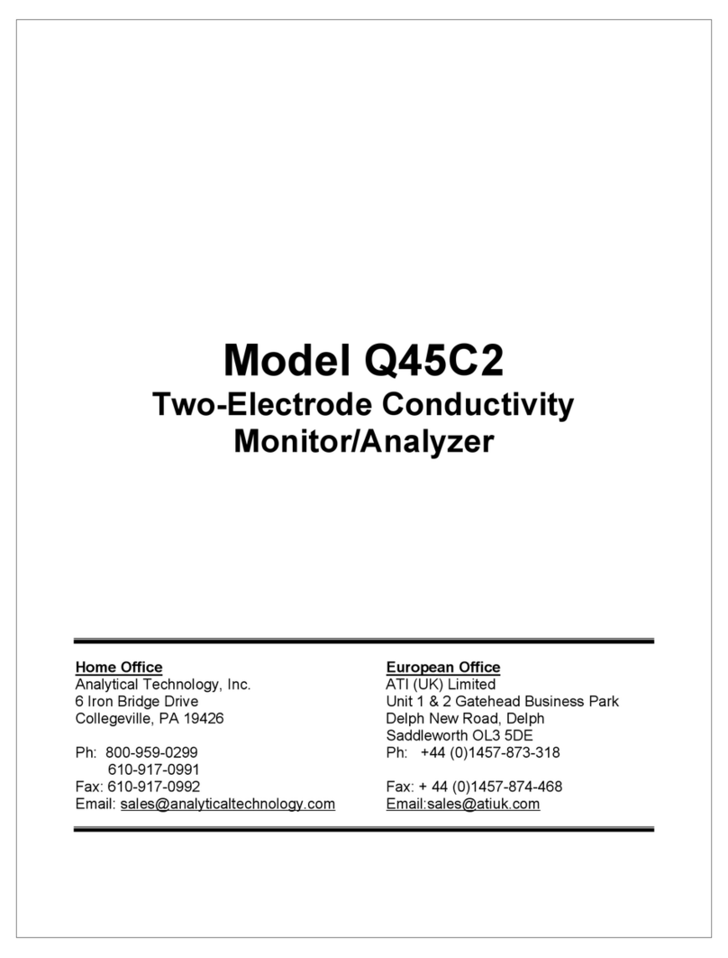 Analytical Technology Q45C2 manual