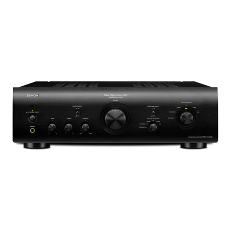 Denon PMA-1510AE User manual Denon PMA-1510AE User manual
