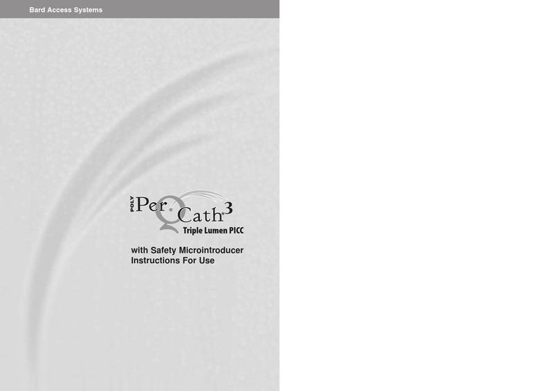 Bard Poly Per-Q-Cath Instructions for use