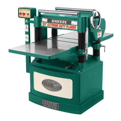Grizzly G1033X User manual