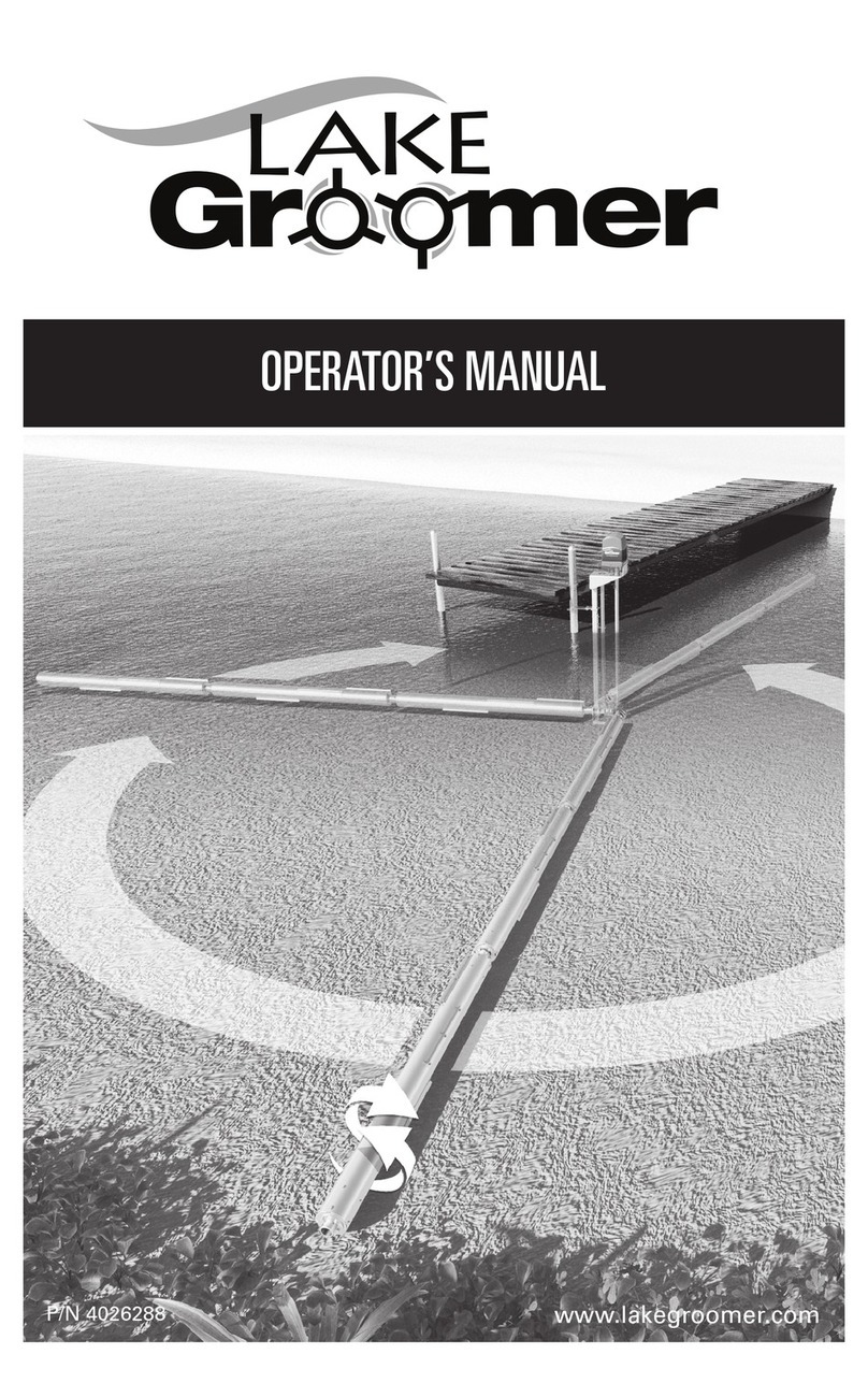 Weeders Digest Lake Groomer Operator's manual