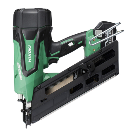Hitachi NR 1890DC Service manual