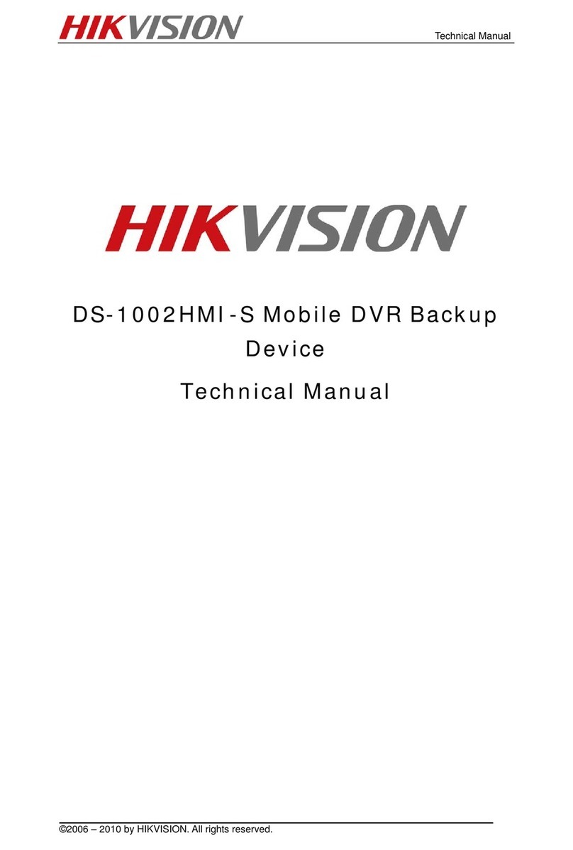 HIK VISION DS-1002HMI-S Technical manual