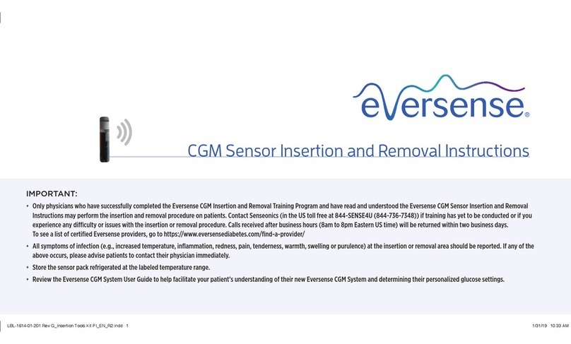 eversense CGM Sensor User manual