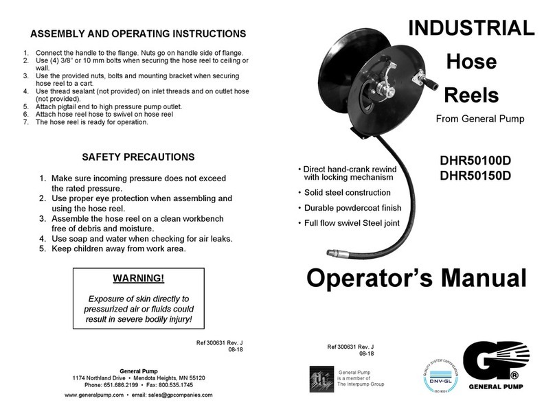 General Pump DHR50100D operating instructions