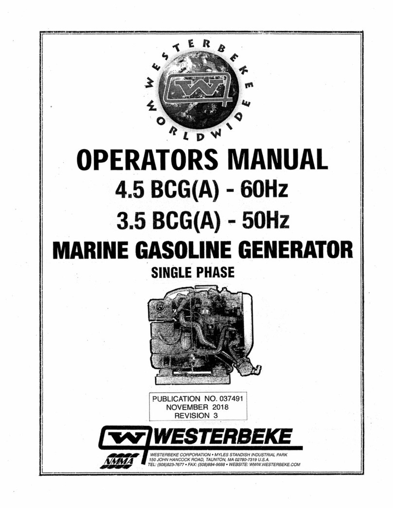 Westerbeke 4.5BCG Operator's manual