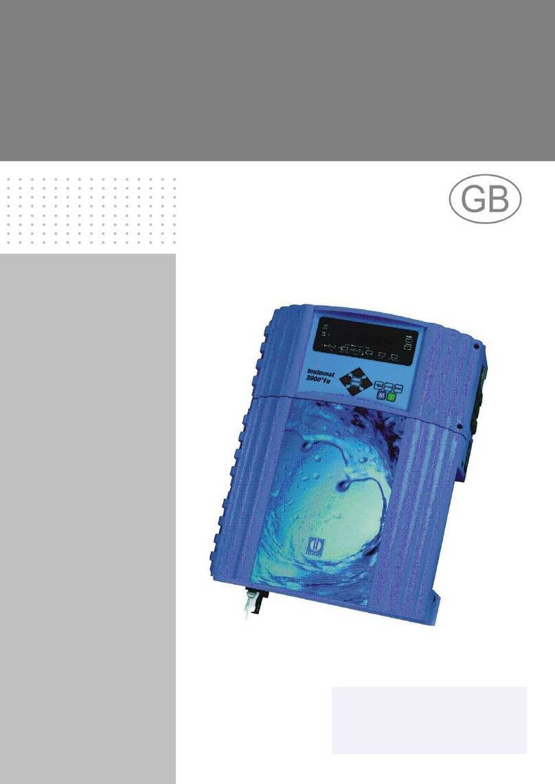 Lenntech Testomat 2000 Fe operating instructions