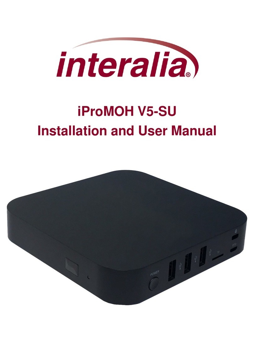 Interalia iProMOH V5-SU User manual