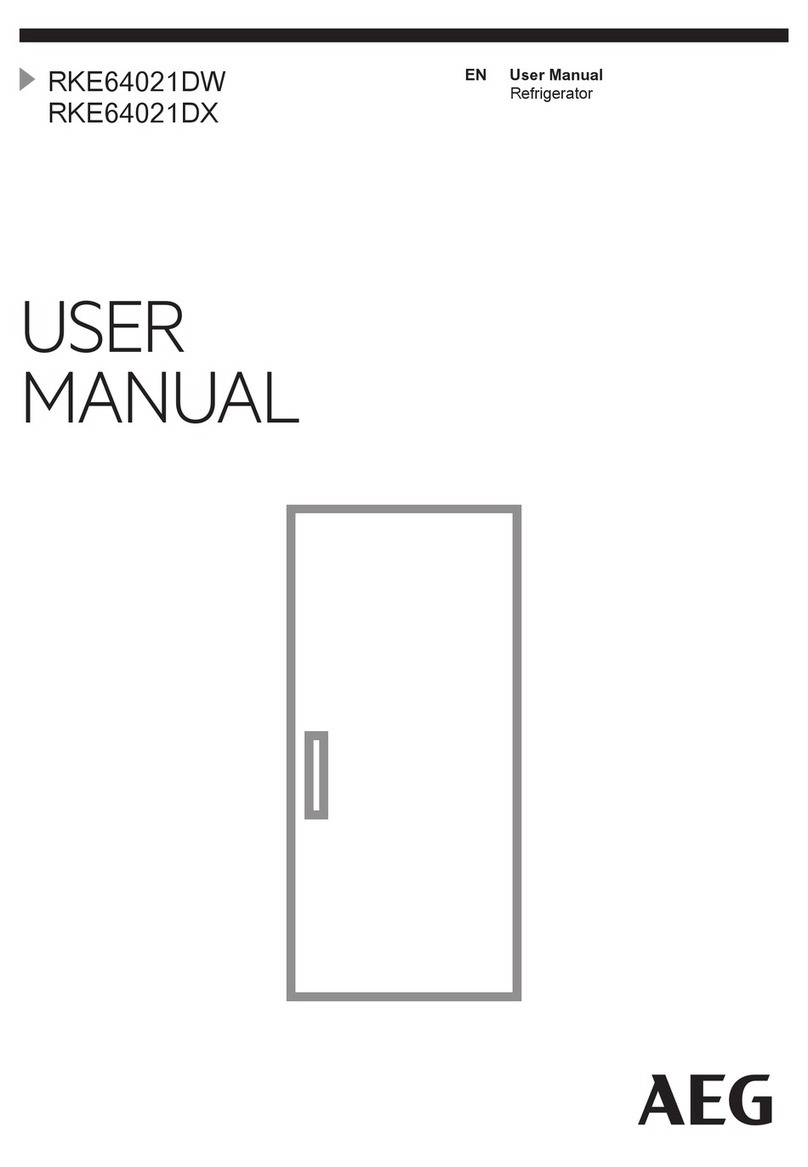 AEG RKE64021DW User manual
