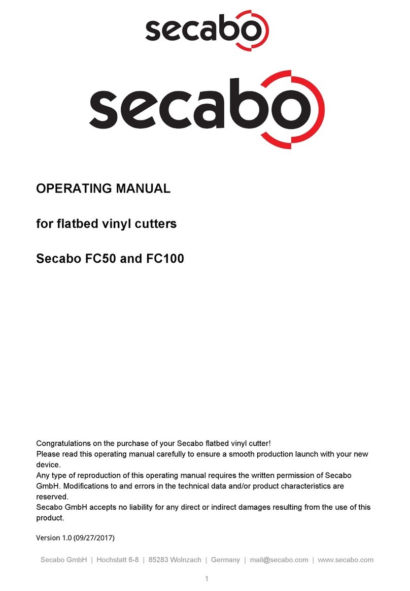 Secabo FC50 User manual