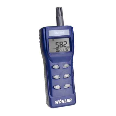 Wohler KM 410 Operation manual