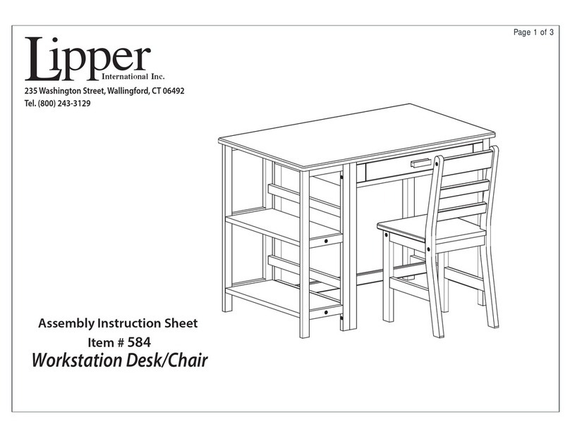 Lipper 584 Assembly guide Lipper 584 Assembly guide