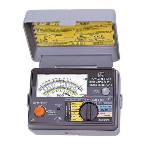 KYORITSU 6017 User manual