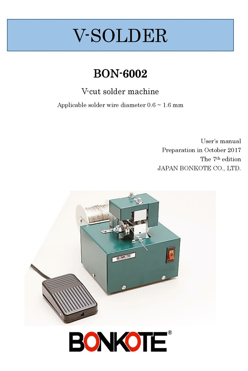 BONKOTE V-SOLDER Series user manual