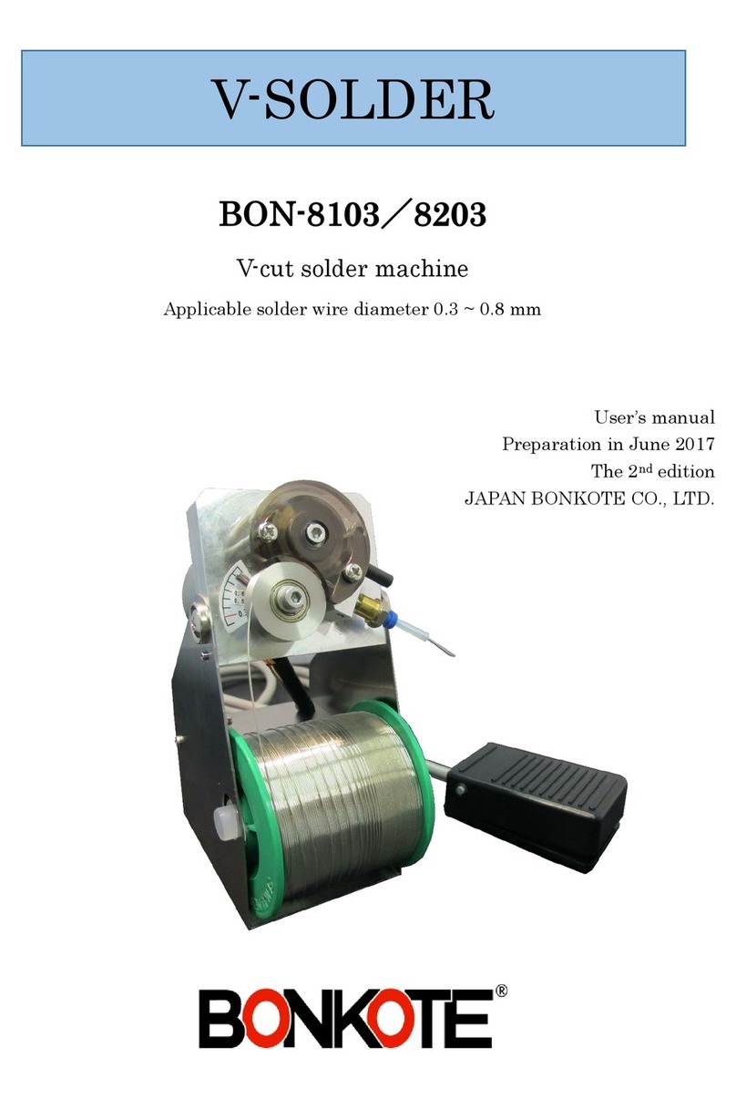 BONKOTE V-SOLDER Series user manual
