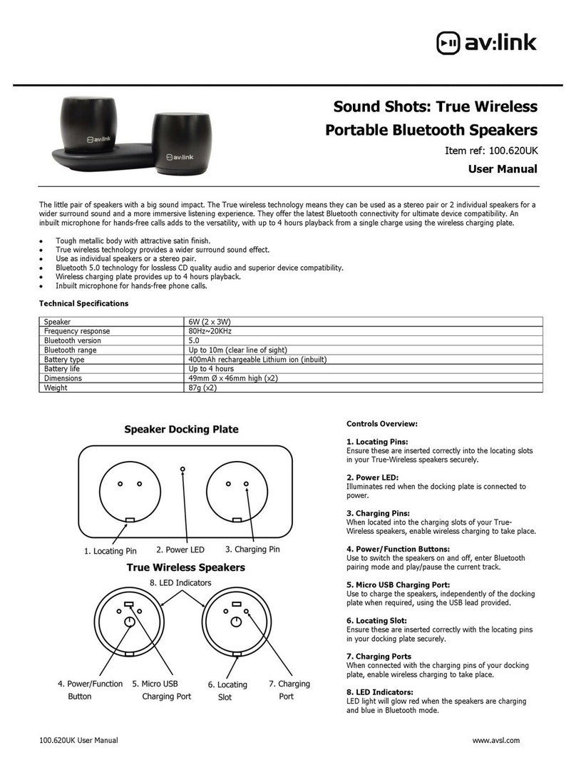AVLink 100.620UK User manua