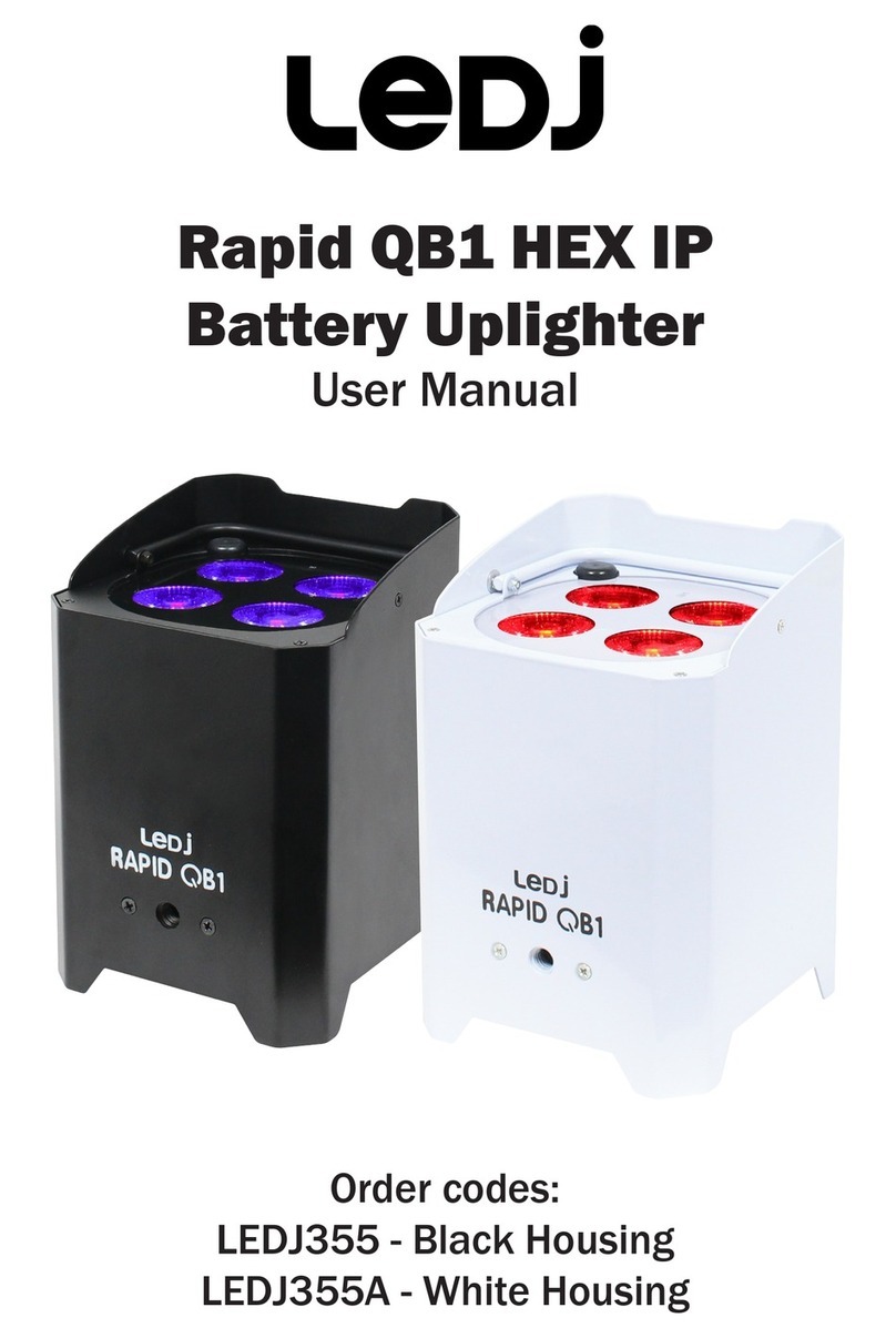 Ledj Rapid QB1 HEX IP user manual