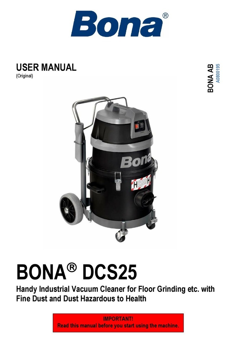 Bona DCS25 User manual