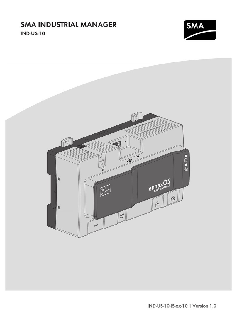 SMA IND-US-10 manual