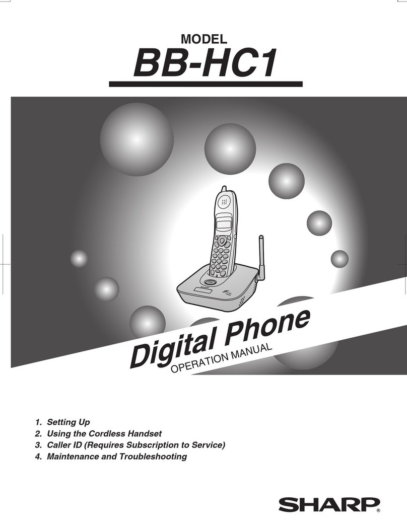 Sharp BB-HC1 User manual