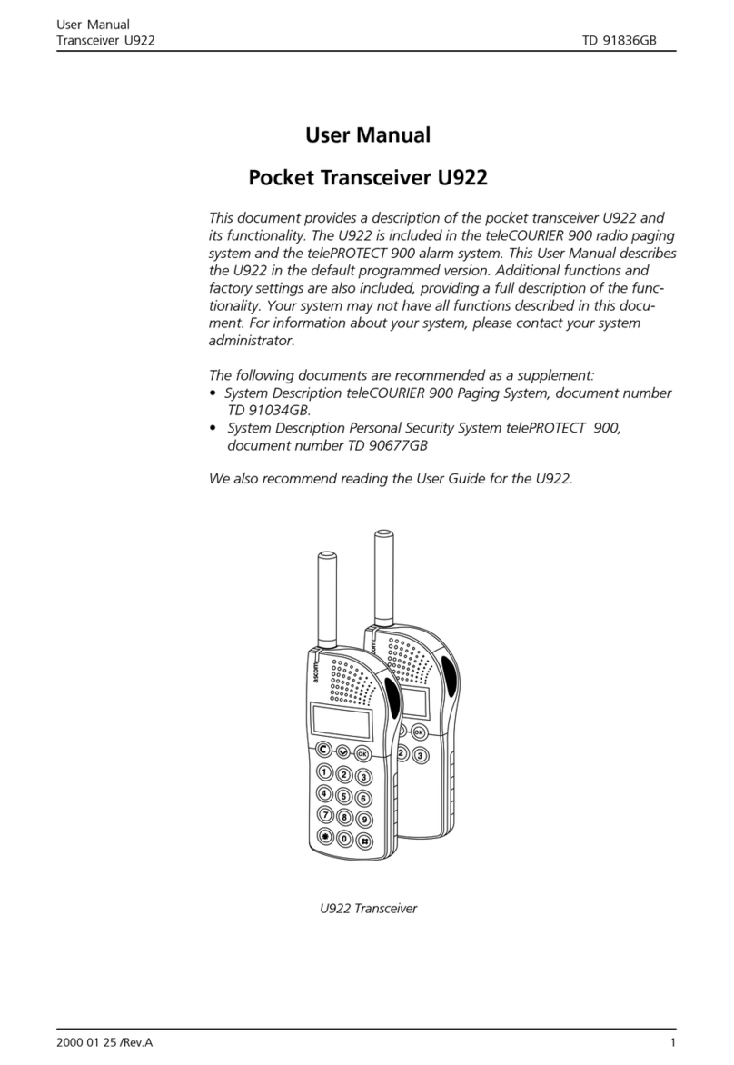 ASCOM U922 user manual