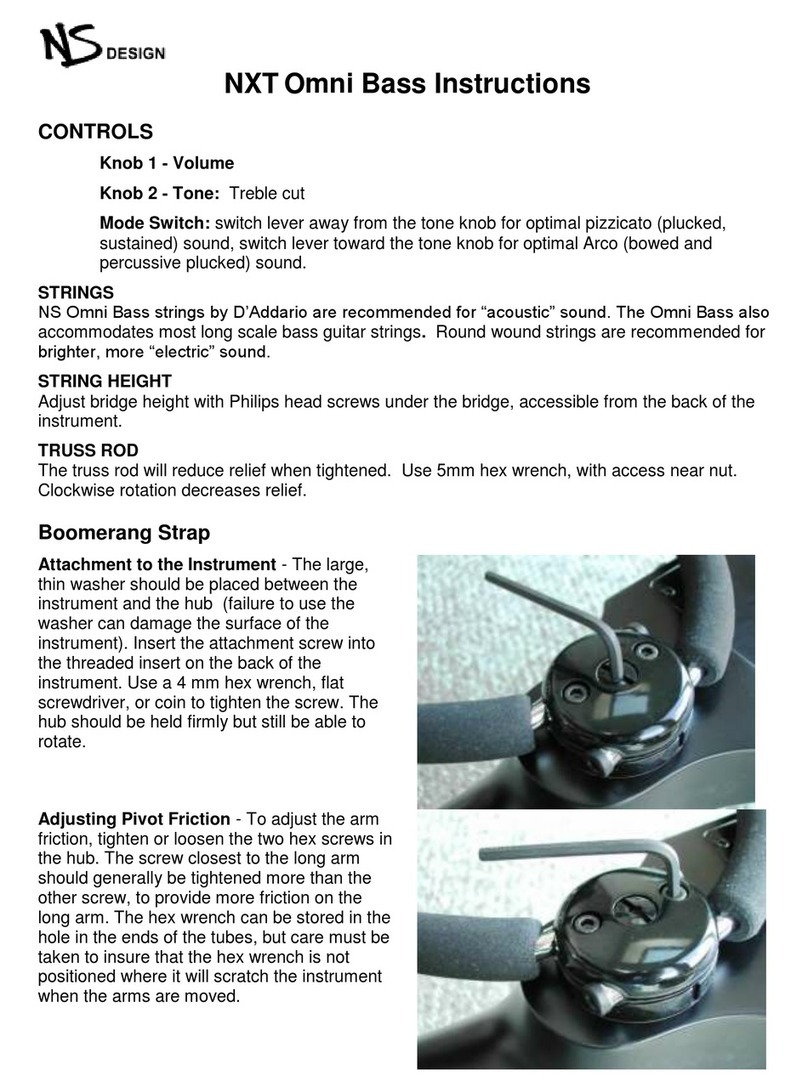 ns design NXT Omni Bass User manual