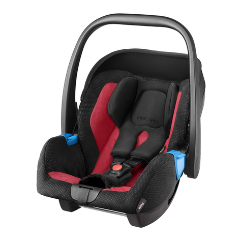 RECARO Privia Instructions for installation and use