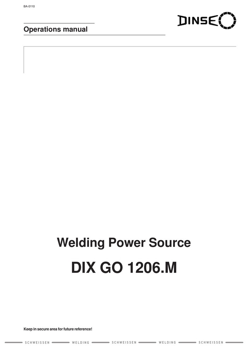 DINSEO DIX GO 1206.M User manual