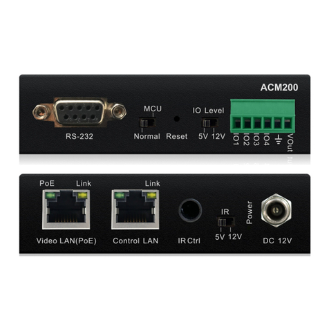 Blu Stream Multicast ACM200 user manual