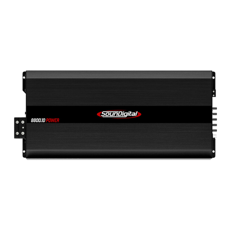 Soundigital POWER 5500.1D User manual