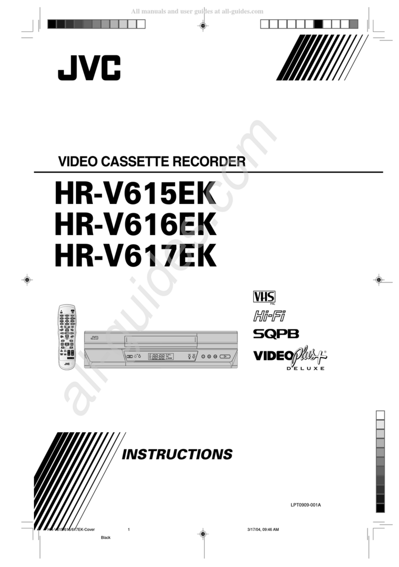 JVC HR-V615EK User manual