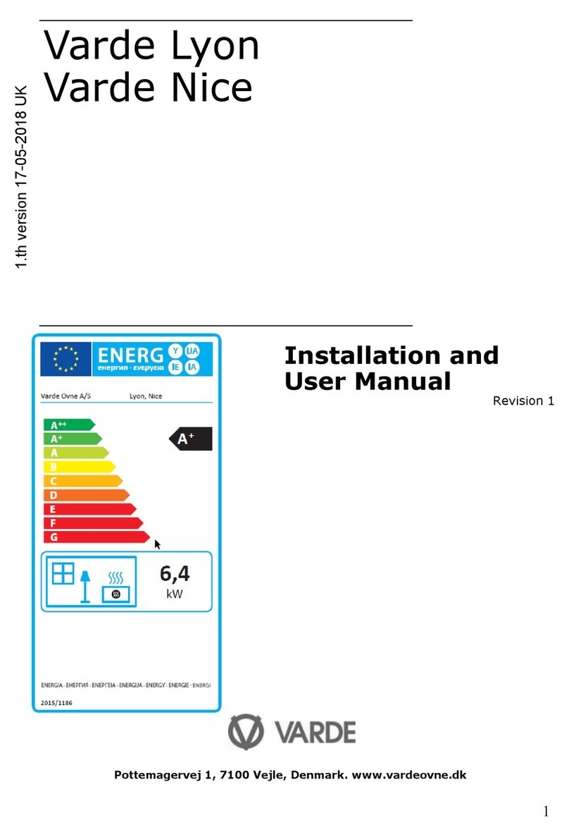 Varde Lyon Installation and user manual Varde Lyon Installation and user manual