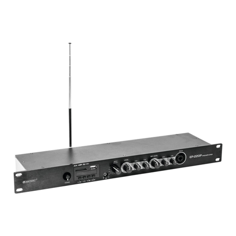 Omnitronic EP-220P user manual