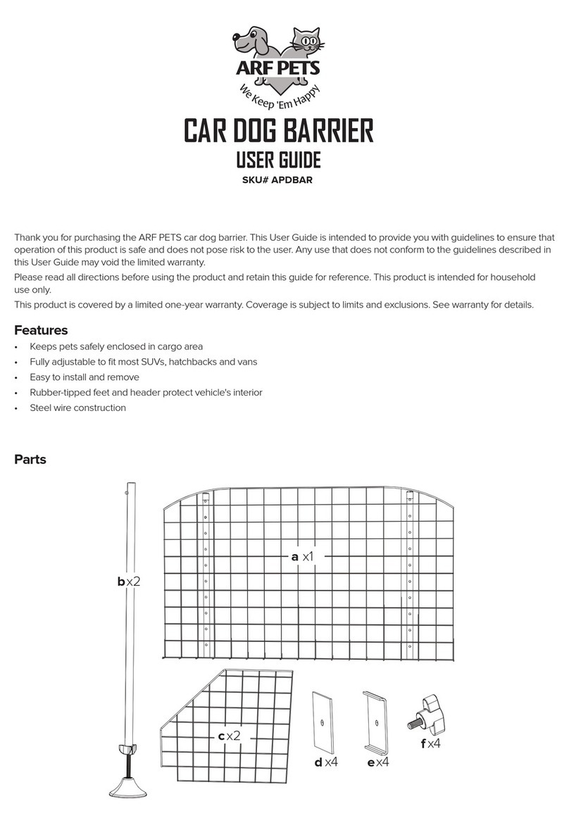 Car Dog Barrier APDBAR user guide Car Dog Barrier APDBAR user guide