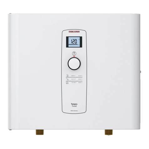 STIEBEL ELTRON TEMPRA 12 TREND Operation and installation