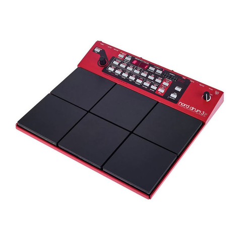 Clavia Nord Drum 3P user manual