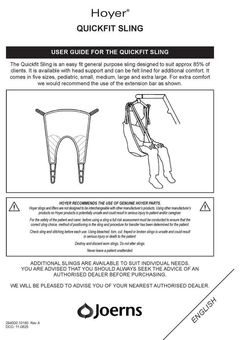 Joerns Hoyer User manual Joerns Hoyer User manual