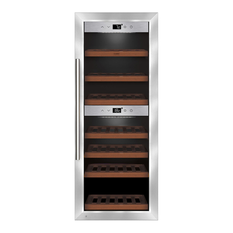 CASO DESIGN WineSafe 24 Smart 10719 Installation instructions