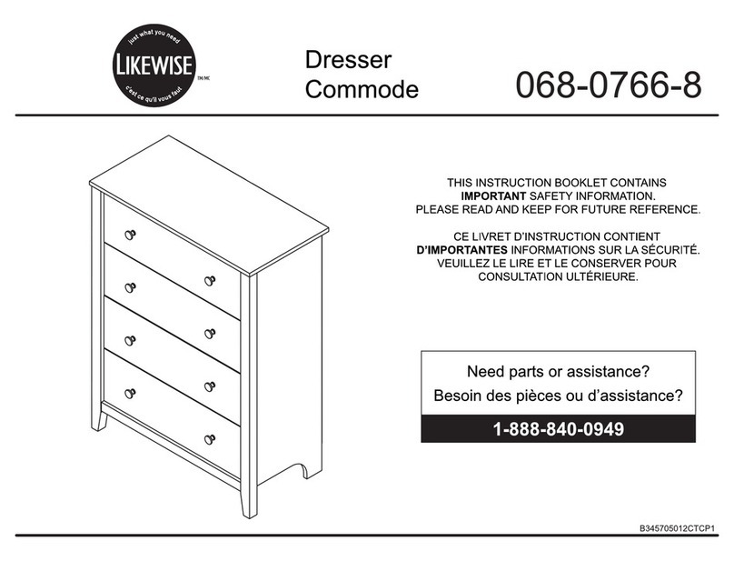 Likewise 068-0766-8 Instruction booklet
