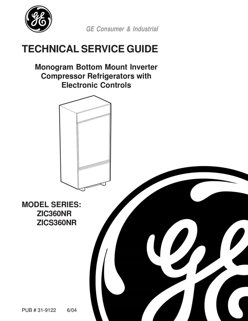 GE Consumer & Industrial ZIC360NR Technical service guide GE Consumer & Industrial ZIC360NR Technical service guide