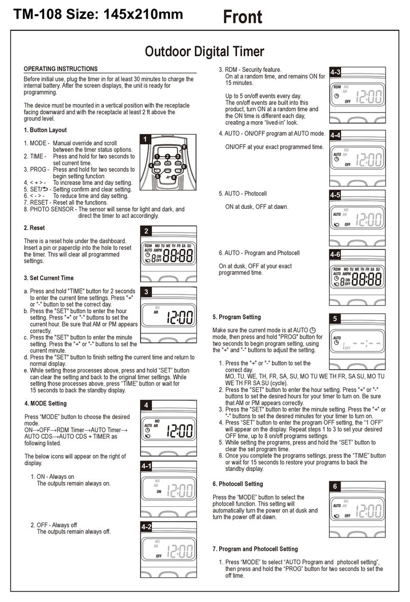 Eco Plug TM-108 operating instructions