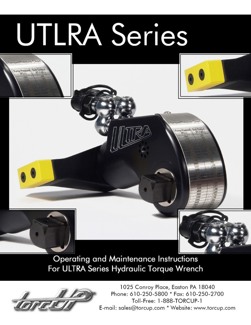 TorcUP ULTRA series Operating and maintenance instructions