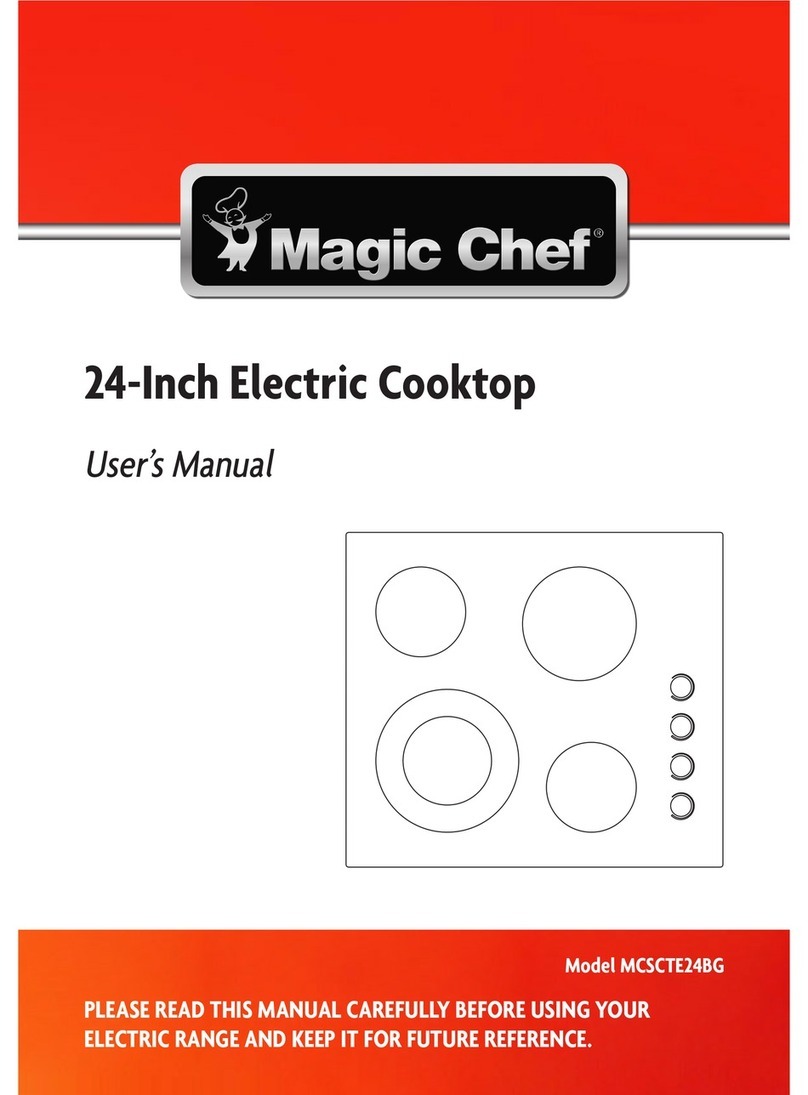 Magic Chef MCSCTE24BG user manual