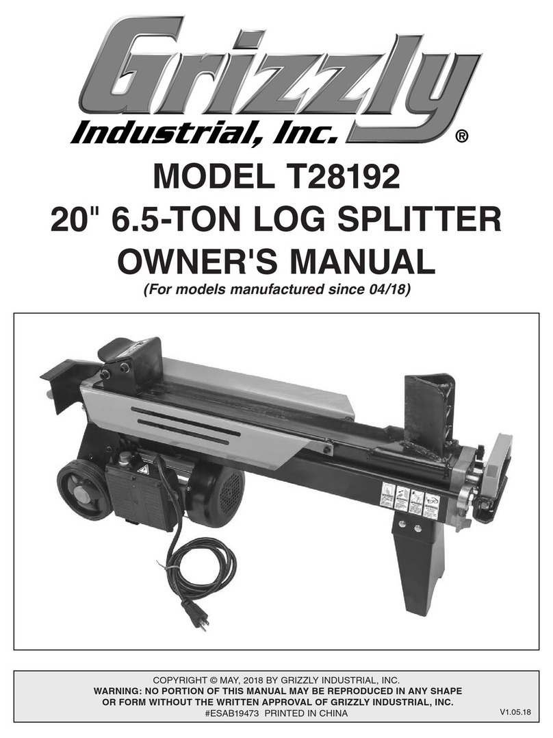 Grizzly T28192 owner's manual