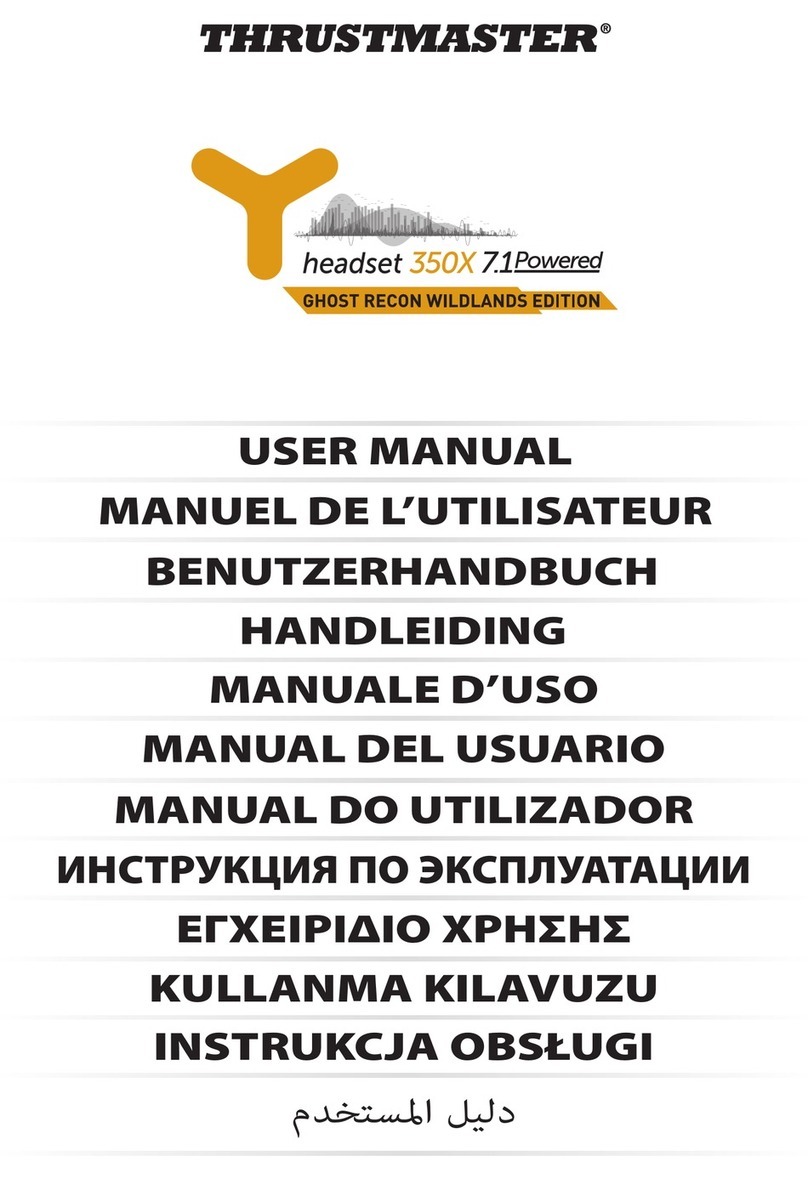 Thrustmaster Y-350X user manual