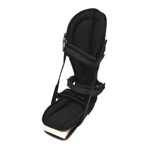 Top shelf Orthopedics Posterior Night Splint User manual