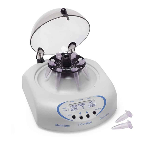 Grant-bio PCV-6000 User manual